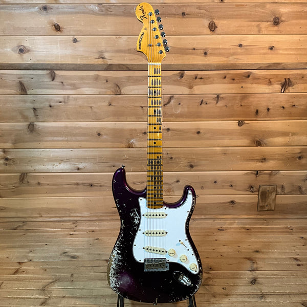 Fender Custom Shop 1969 Stratocaster Heavy Relic Electric Guitar - Aged Purple Metallic
