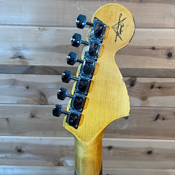 Fender Custom Shop 1969 Stratocaster Heavy Relic Electric Guitar - Aged Purple Metallic