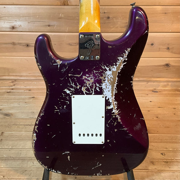 Fender Custom Shop 1969 Stratocaster Heavy Relic Electric Guitar - Aged Purple Metallic