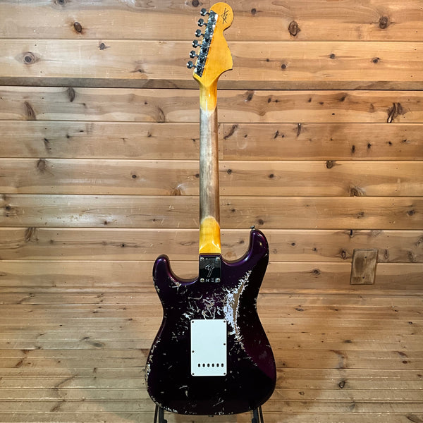 Fender Custom Shop 1969 Stratocaster Heavy Relic Electric Guitar - Aged Purple Metallic