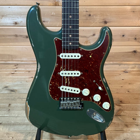 Fender Custom Shop 1960 Stratocaster Relic Electric Guitar - Olive Drab Green