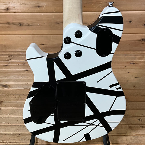 EVH Wolfgang Special Striped Electric Guitar - Black and White
