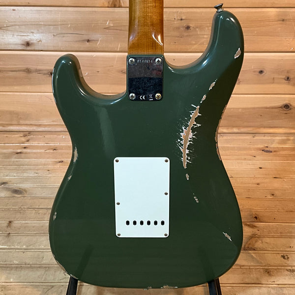 Fender Custom Shop 1960 Stratocaster Relic Electric Guitar - Olive Drab Green
