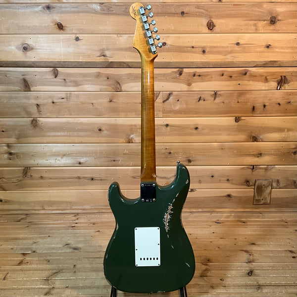 Fender Custom Shop 1960 Stratocaster Relic Electric Guitar - Olive Drab Green
