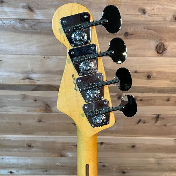 Fender American Professional Classic Jazz Electric Bass - Faded Dakota Red