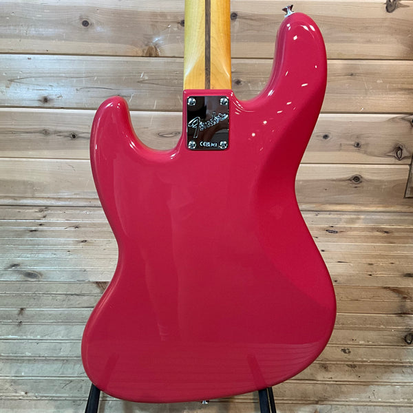 Fender American Professional Classic Jazz Electric Bass - Faded Dakota Red