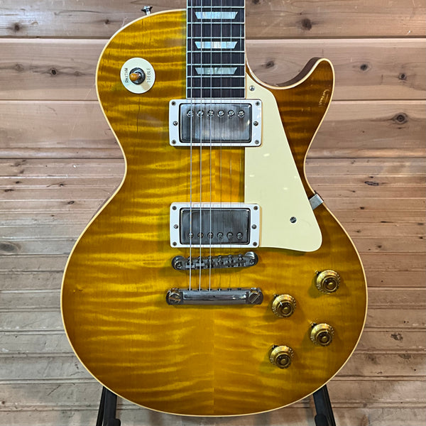 Gibson Custom M2M 1959 Les Paul Standard Reissue Electric Guitar - Dirty Lemon