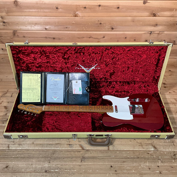 Fender Custom Shop 1953 Telecaster Lush Closet Classic Electric Guitar - Candy Apple Red