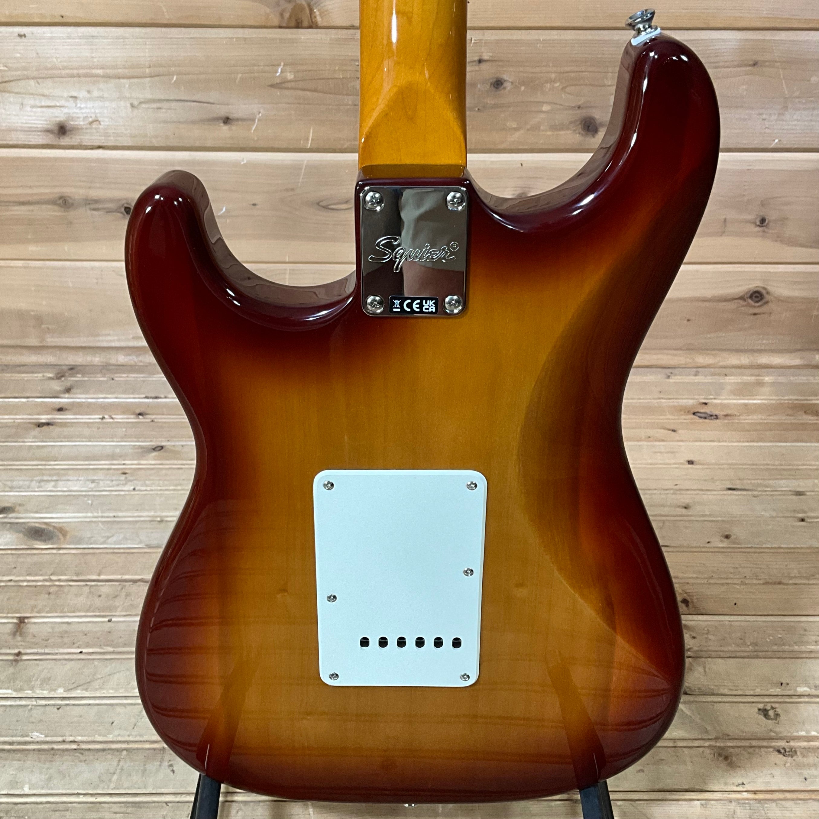 squier tobacco sunburst by Fender Stratocaster 6-String RH Electric Guitar a trio of Squier single Used Squier VINTAGE MOD 51