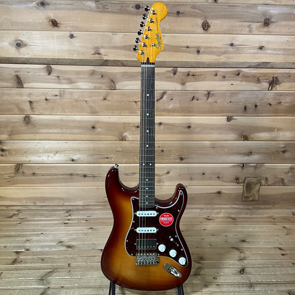 Squier Limited Edition Classic Vibe 60s Stratocaster HSS Electric Guitar - Sienna Sunburst