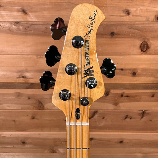 Ernie Ball Music Man Retro 70s Stingray Electric Bass Guitar - Vintage Sunburst