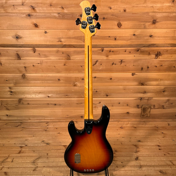 Ernie Ball Music Man Retro 70s Stingray Electric Bass Guitar - Vintage Sunburst