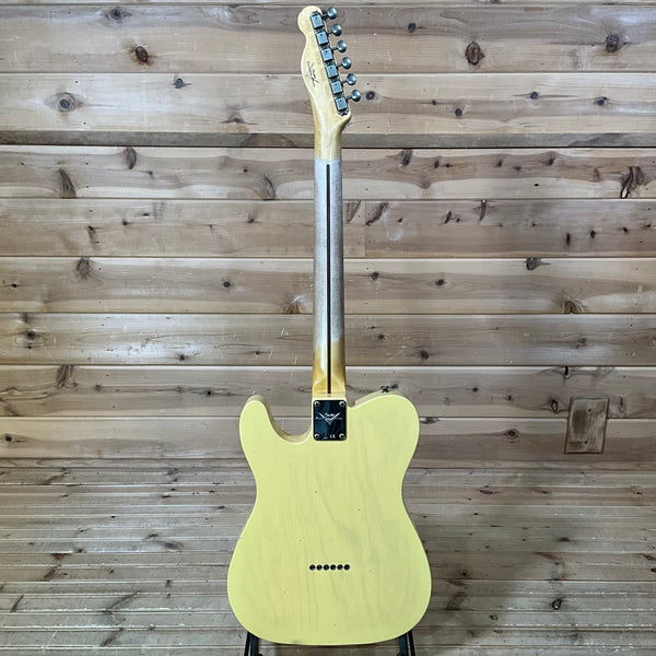 Fender Custom Shop 1954 Telecaster Electric Guitar - Aged Nocaster Blonde