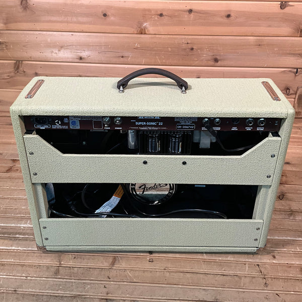 Fender Super Sonic 22 Blonde Guitar Amplifier USED