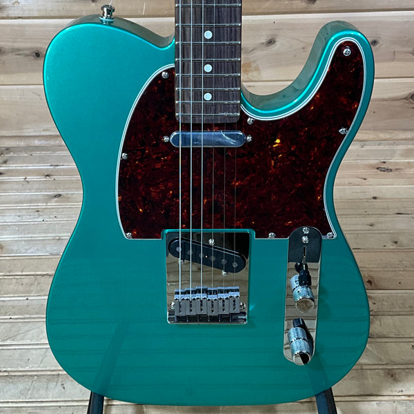 Fender Susan Tedeschi Telecaster Electric Guitar Aged Caribbean Mist Huber Breese Music 8822