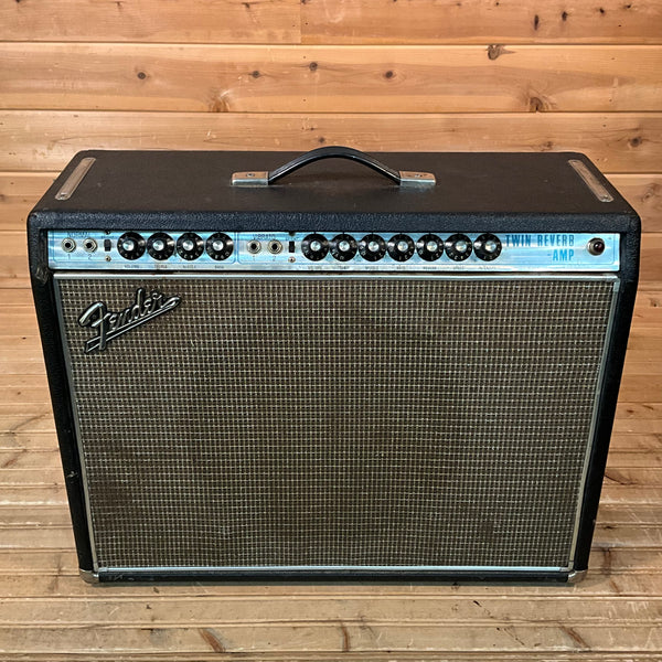 Fender Modified 1969 1x15" Twin Reverb Guitar Amplifier USED - Black
