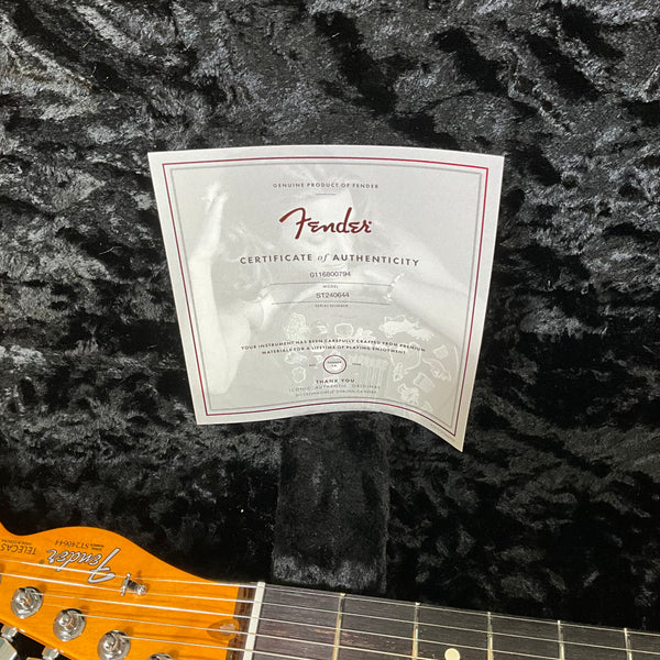 Fender Susan Tedeschi Telecaster Electric Guitar - Aged Caribbean Mist