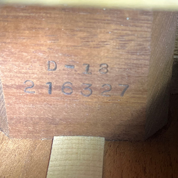 Martin Vintage 1966 D-18 Acoustic Guitar USED - Natural