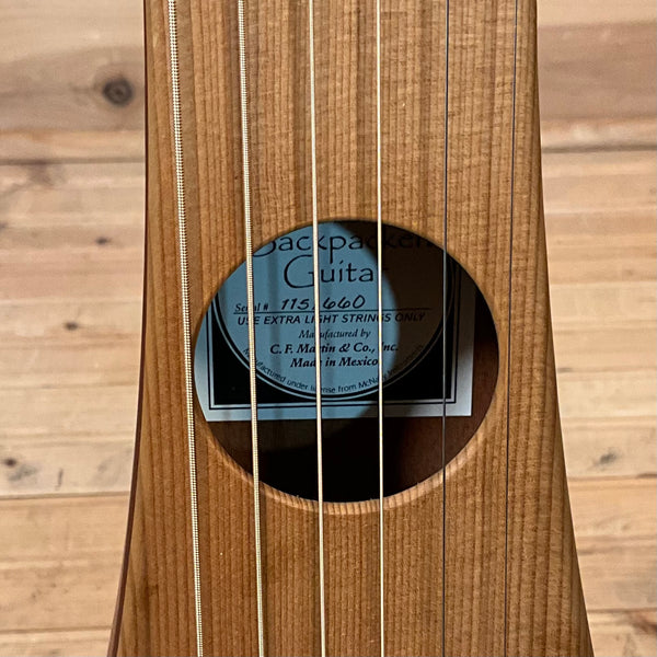 Martin Steel String Backpacker Acoustic Guitar USED -  Natural