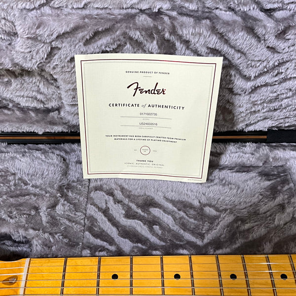 Fender Limited Edition American Professional II Telecaster Thinline Electric Guitar - Transparent Surf Green