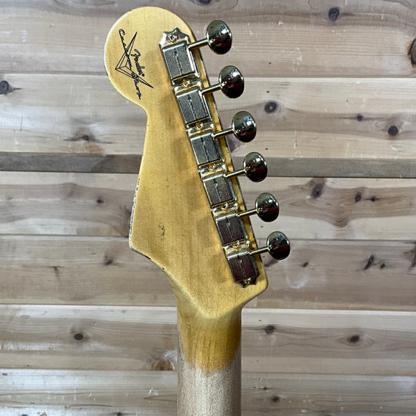 Fender Custom Shop Stevie Ray Vaughan Signature Stratocaster Relic Electric Guitar - Faded 3 Color Sunburst