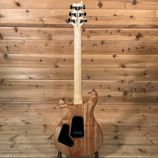 PRS SE Custom 24 Exclusive Electric Guitar - Blue Matteo/Natural Back