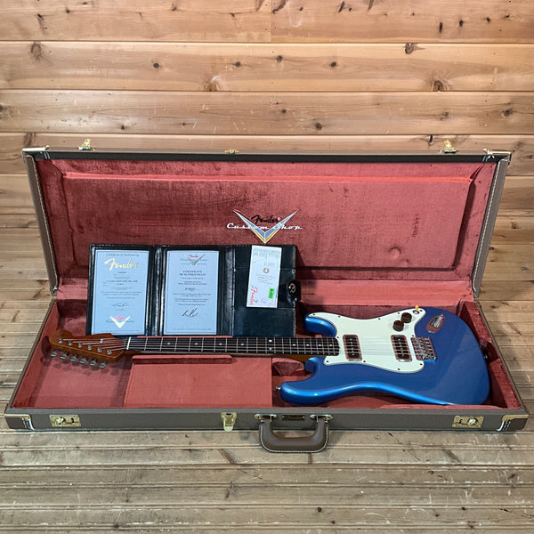 Fender Custom Shop Ariel Posen Stratocaster Electric Guitar - Faded Lake Placid Blue