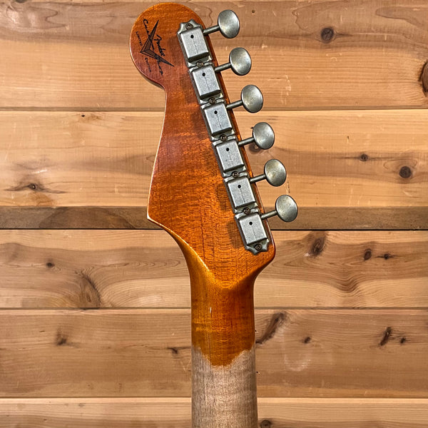 Fender Custom Shop Ariel Posen Stratocaster Electric Guitar - Faded Lake Placid Blue