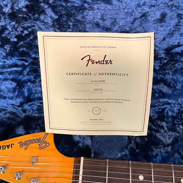 Fender Limited Edition Johnny Marr Signature Special Jaguar Electric Guitar - Black