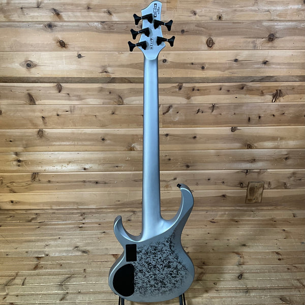 Ibanez BTB25TH5 5-String Electric Bass - Silver Blizzard Matte