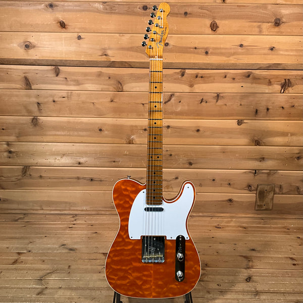 Fender Custom Shop 1953 Telecaster Electric Guitar - Sunset Orange Transparent