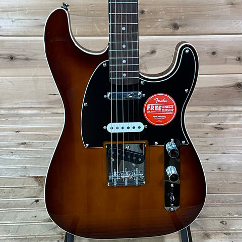 Squier Paranormal Custom Nashville Stratocaster Electric Guitar BLEM - Chocolate 2 Color Sunburst