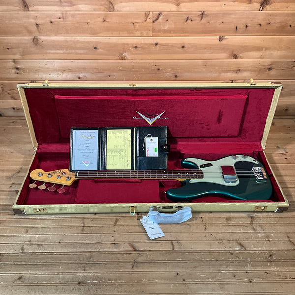 Fender Custom Shop 1960 Precision Bass Time Capsule Electric Bass - Sherwood Green Metallic