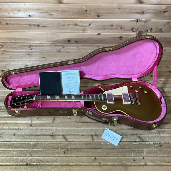 Gibson Custom Shop 1957 Les Paul Goldtop Reissue Murphy Lab Ultra Light Aged Electric Guitar - Double Gold