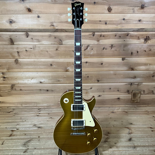 Gibson Custom Shop 1957 Les Paul Goldtop Reissue Murphy Lab Ultra Light Aged Electric Guitar - Double Gold