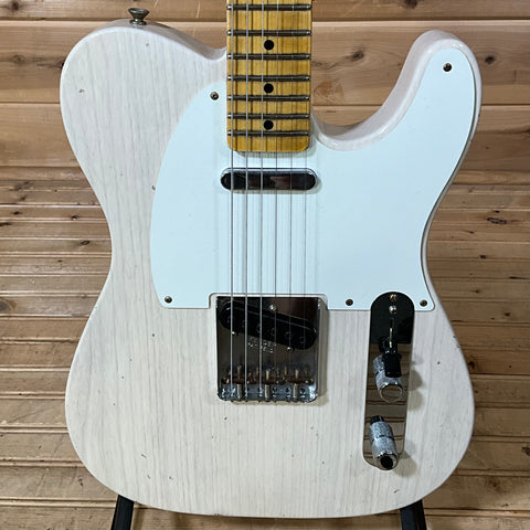 Fender Custom Shop 1959 Telecaster Journeyman Relic Electric Guitar - Aged White Blonde