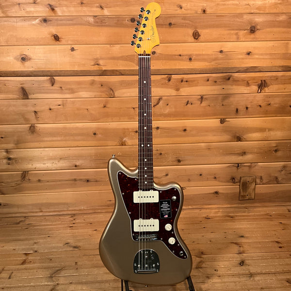 Fender American Professional Classic Jazzmaster Electric Guitar - Faded Firemist Gold