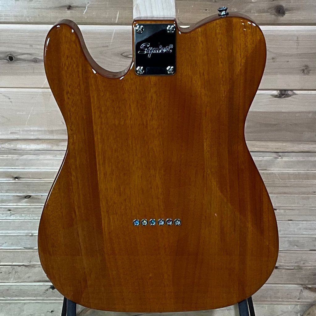 Squier Paranormal Esquire Deluxe Electric Guitar - Mocha - Huber