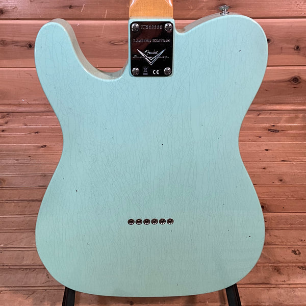 Fender Custom Shop 1963 Telecaster Journeyman Relic Electric Guitar - Aged Surf Green