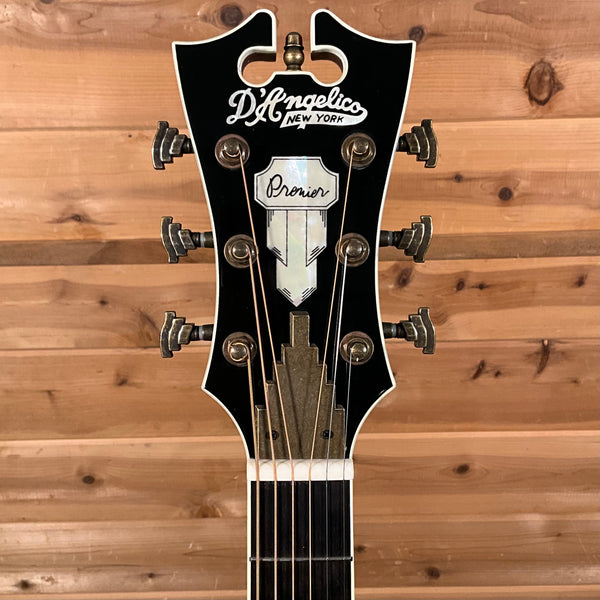 D'Angelico Premier Gramercy Acoustic Guitar - Iced Tea Burst