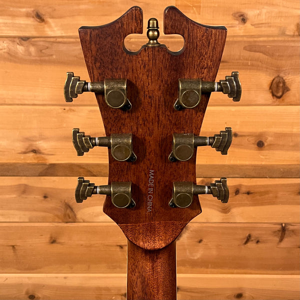 D'Angelico Premier Gramercy Acoustic Guitar - Iced Tea Burst