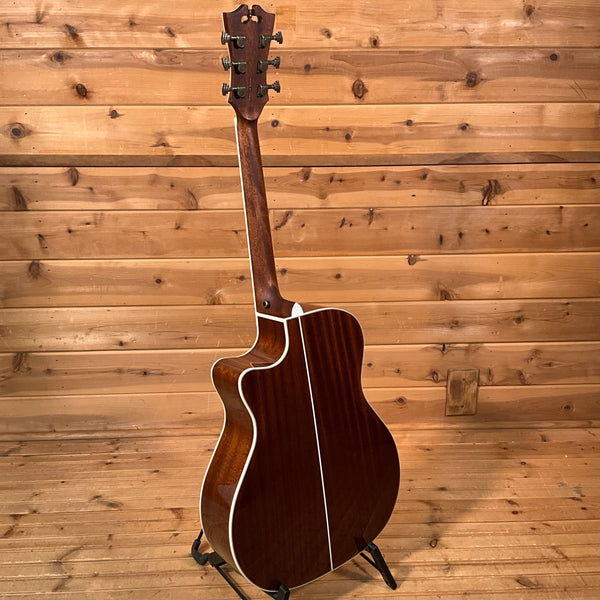 D'Angelico Premier Gramercy Acoustic Guitar - Iced Tea Burst