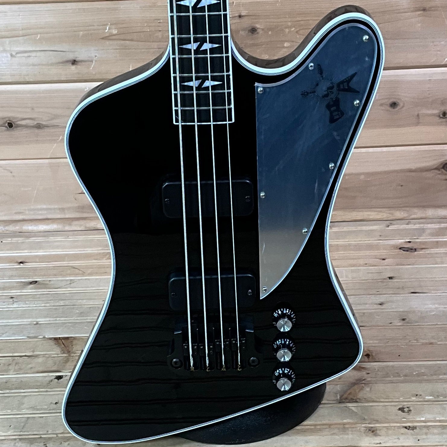 Gibson Gene Simmons G2 Thunderbird Bass - Ebony Mirror - Huber