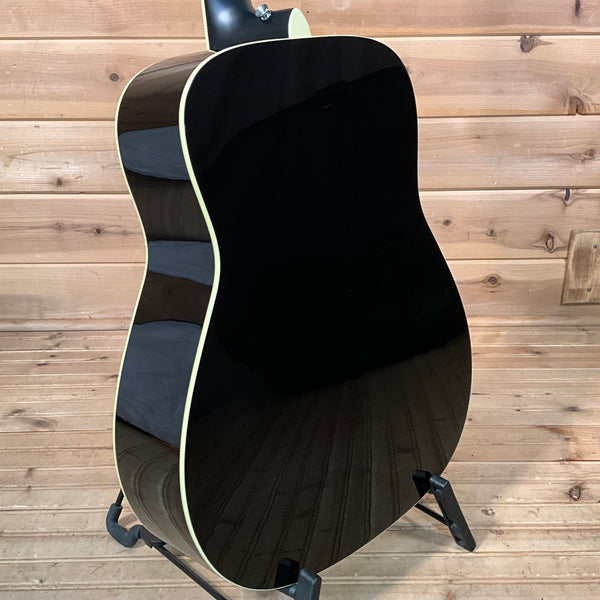 Yamaha FG-TA TransAcoustic Dreadnought Acoustic Electric Guitar - Black