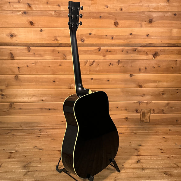 Yamaha FG-TA TransAcoustic Dreadnought Acoustic Electric Guitar - Black
