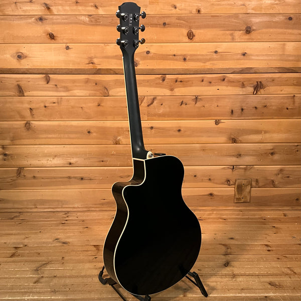 Yamaha APX600 Thinline Acoustic Electric Guitar - Oriental Blue Burst