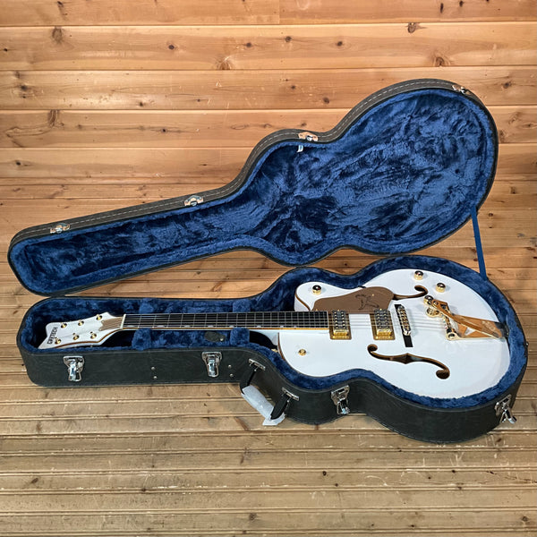 Gretsch Synchromatic Falcon Hollow Body Single-Cut Electric Guitar - Snowcrest White