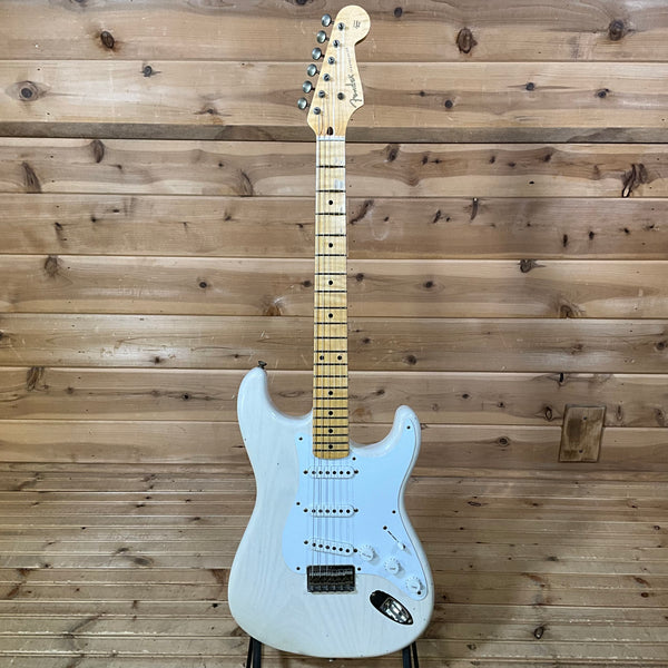 Fender Custom Shop LTD 1954 Stratocaster Hardtail Journeyman Relic Electric Guitar - Aged White Blonde