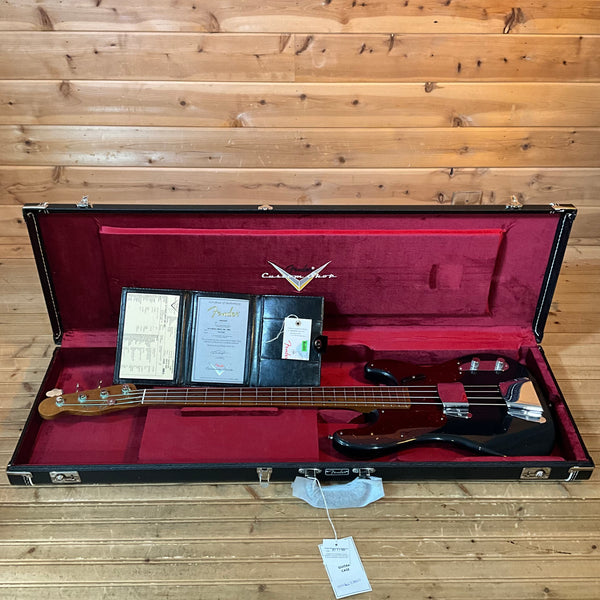 Fender Custom Shop 1955 Precision Bass Journeyman Relic Electric Bass Guitar - Mercedes Blue