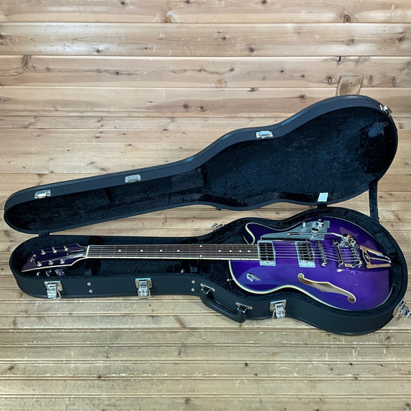 Duesenberg Starplayer TV Semi-Hollow Electric Guitar - Galaxy Blast Purple